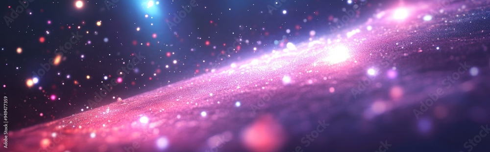 Beautiful cosmos field in a 3D cartoon rendering Beautiful cosmos field in a 3D cartoon rendering