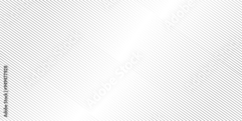 	
Abstract thin black and white gradient silver tech stripe diagonal line vector carve wave minimal texture. vector illustration monochrome stripe pattern technology web graphic design.