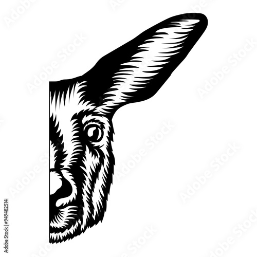 Kangaroo Half Face