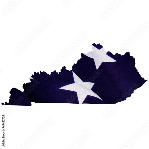 Kentucky US Flag Stars