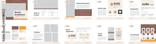 Real Estate Brand Guideline Template