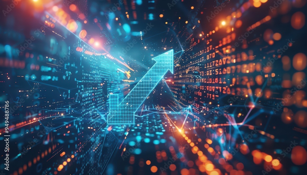 Obraz premium Within a hightech simulation