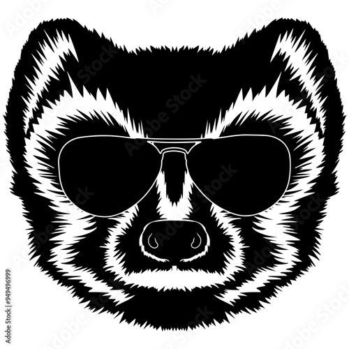 Mongoose In Sunglasses