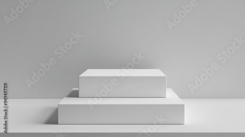 White Platform Mockup.