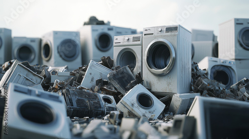 Washing Machine Landfill.