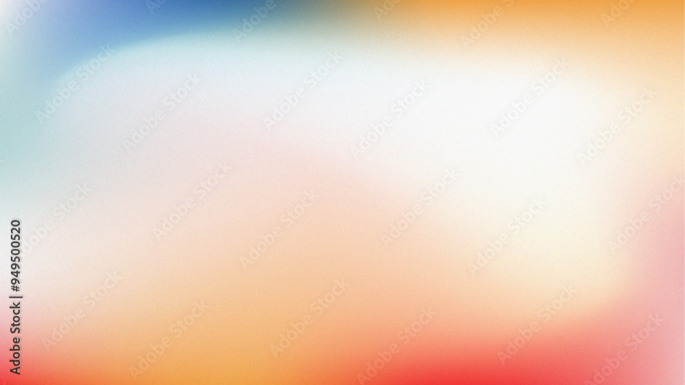 Abstract gradient with grain texture vector background. Grainy noise texture blurred for Ads, banner, creative minimal poster, template social media design, trendy and vintage style
