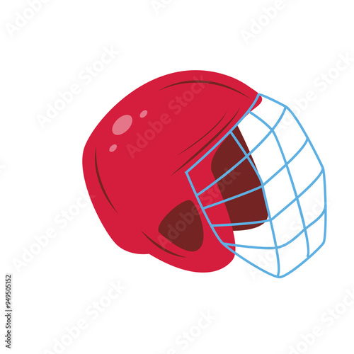 Ice hockey helmet