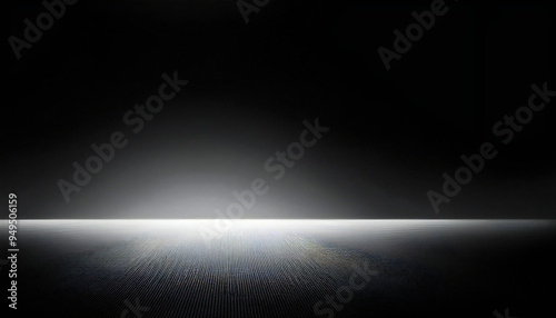 シンプルな黒色のグラデーションイメージ背景。汎用的な背景がブラックのイメージ素材。A simple black gradient image background. A general-purpose black background image material.
