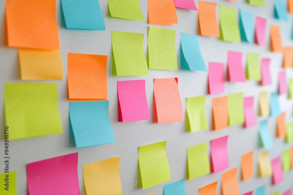 Colorful Sticky Notes. Colorful Sticky Notes.