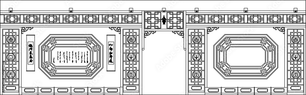 Vector illustration silhouette sketch of interior architecture design of classic vintage ethnic traditional modern minimalist home furniture Vector illustration silhouette sketch of interior architecture design of classic vintage ethnic traditional modern minimalist home furniture
