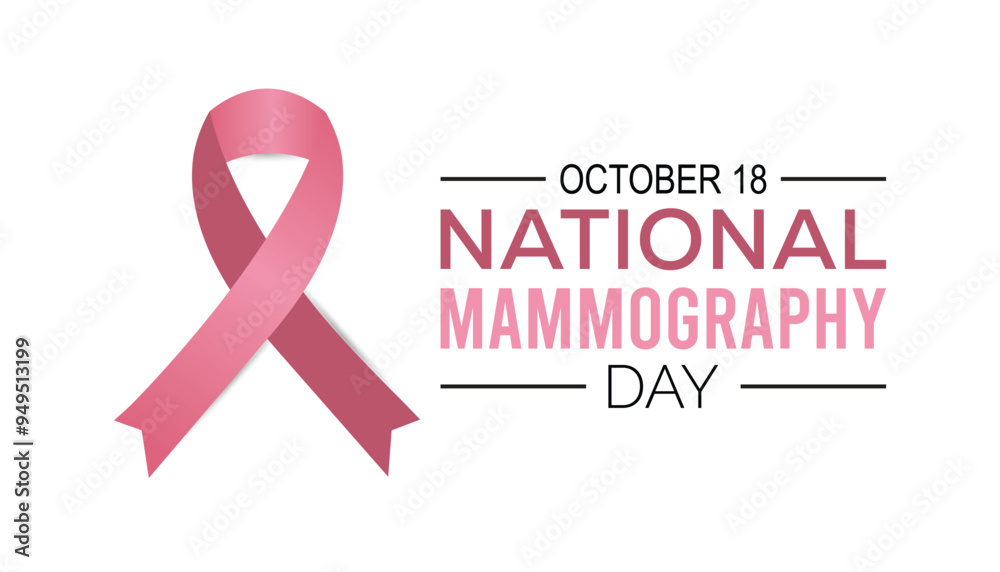 National Mammography Day is observed every year on October. Medical Healthcare Awareness concept. background, placard, banner template Vector illustration design. National Mammography Day is observed every year on October. Medical Healthcare Awareness concept. background, placard, banner template Vector illustration design.
