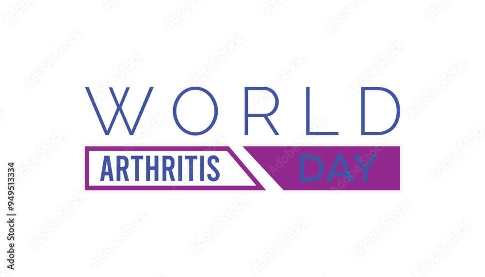 World Arthritis Day is observed every year on October. Medical Healthcare Awareness concept. background, placard, banner template Vector illustration design. World Arthritis Day is observed every year on October. Medical Healthcare Awareness concept. background, placard, banner template Vector illustration design.