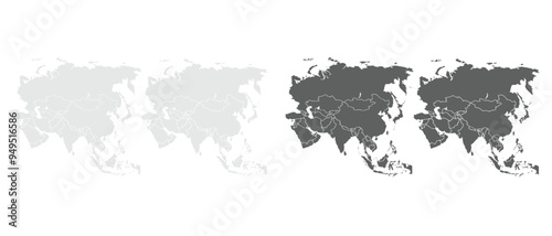 Photography Asia map
