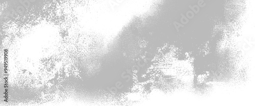 Vector white grunge wall texture for background, wet concrete wall, stain on white concrete wall texture background.