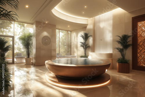 Modern Spa Interior