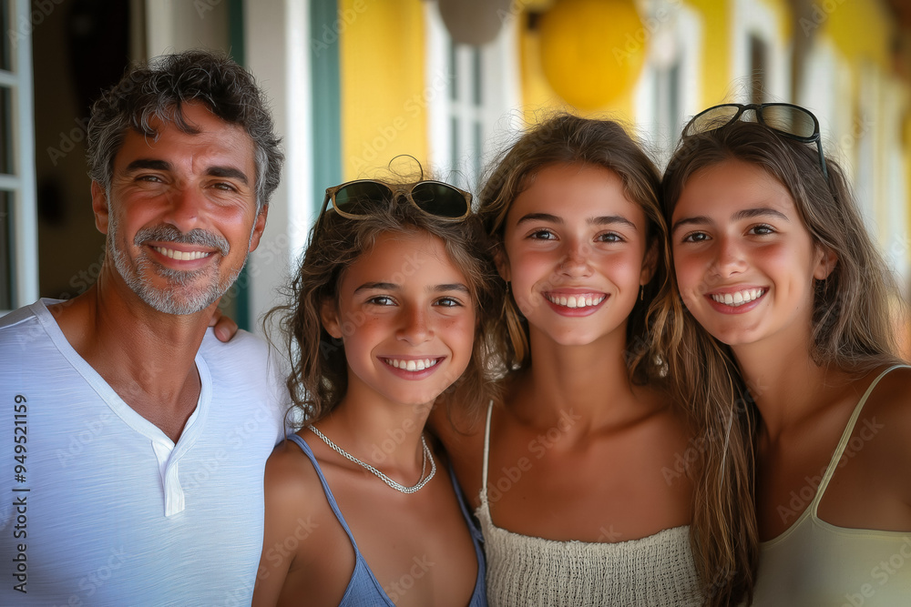 Fototapeta premium Portuguese Family