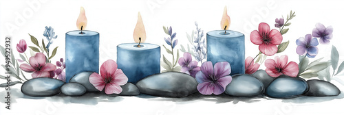 Spa Ornament Illustration