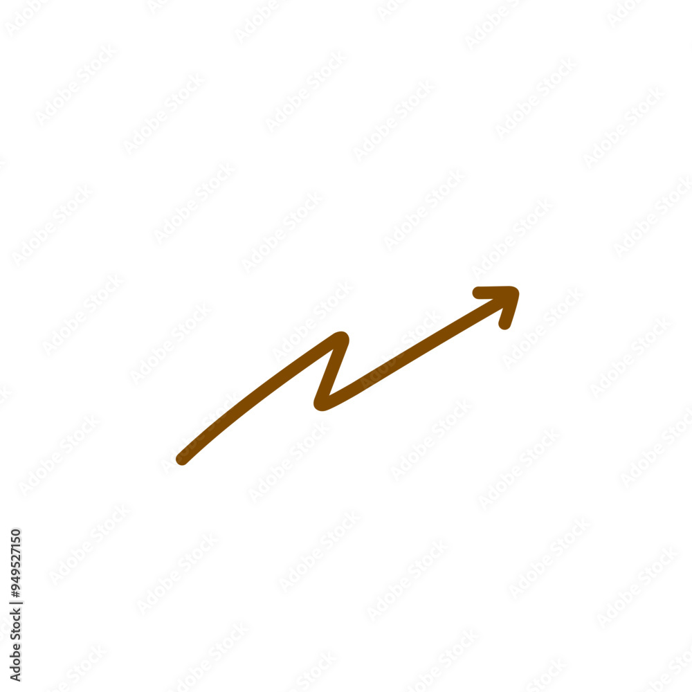 brown arrow line brown arrow line