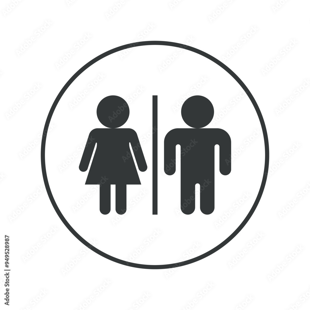 Public Toilet Icon Public Toilet Icon