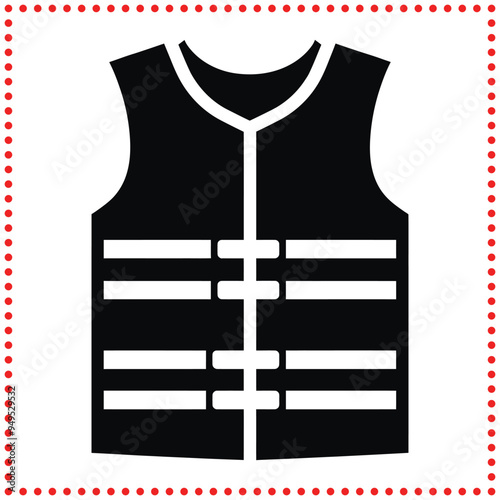 Silhouette Design of Safety Vest Equipment for Construction and Industrial Safety Measures