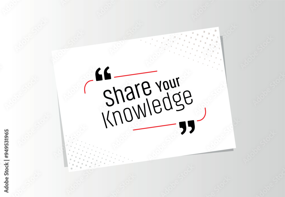 share your knowledge on white background share your knowledge on white background