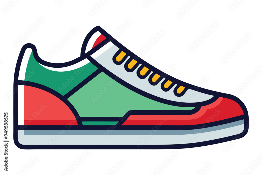 unique shoes and boots icon vector illustration unique shoes and boots icon vector illustration