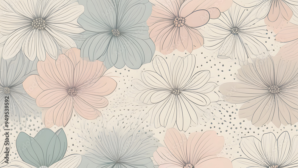 seamless floral background seamless floral background