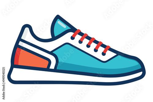 unique shoes and  boots icon vector illustration 