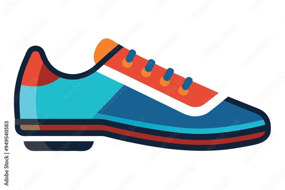 unique shoes and  boots icon vector illustration 
