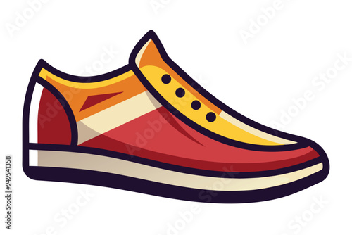 unique shoes and  boots icon vector illustration 