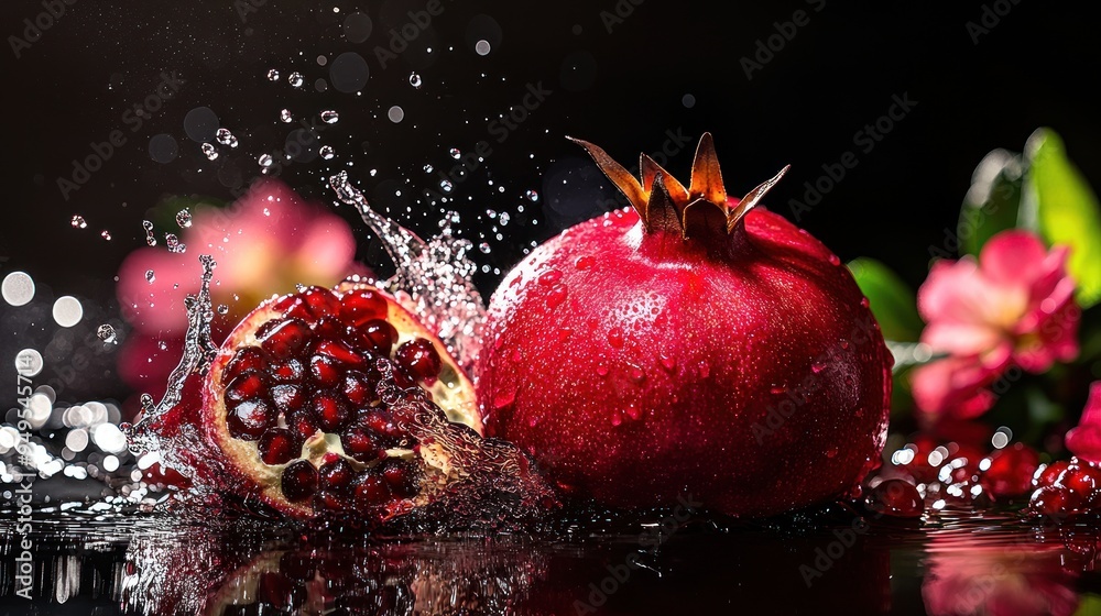 Pomegranate Splash - A Burst of Freshness Pomegranate Splash - A Burst of Freshness