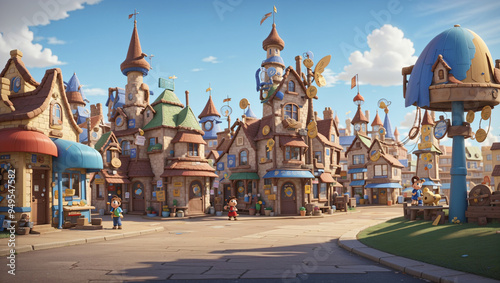 street in the city