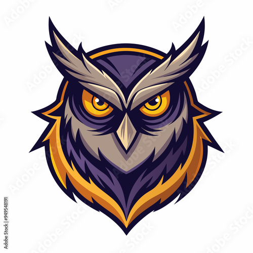 logo- owl -mysterious, owl logo