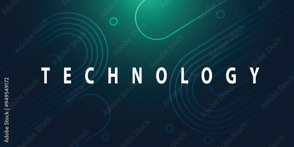 Digital technology speed connect blue green background, cyber Digital technology speed connect blue green background, cyber