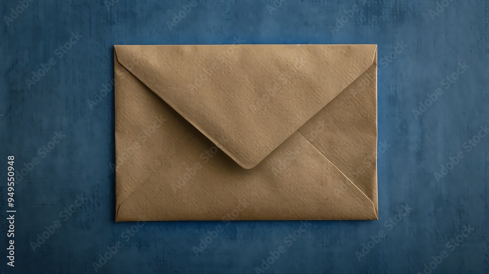 Fototapeta premium vintage envelope on dark background