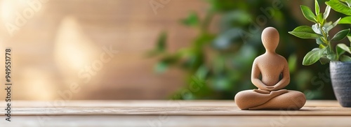 Stress management and mental wellness banner with copyspace for design and messaging, Techniques for managing stress effectively to promote a healthy mind and body.