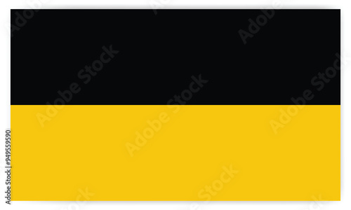  Austrian Empire flag. The correct proportions and color