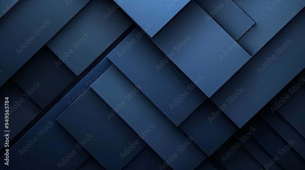Contemporary abstract background in black and blue. Minimalist design with a color gradient. Dark hues. Contemporary abstract background in black and blue. Minimalist design with a color gradient. Dark hues.