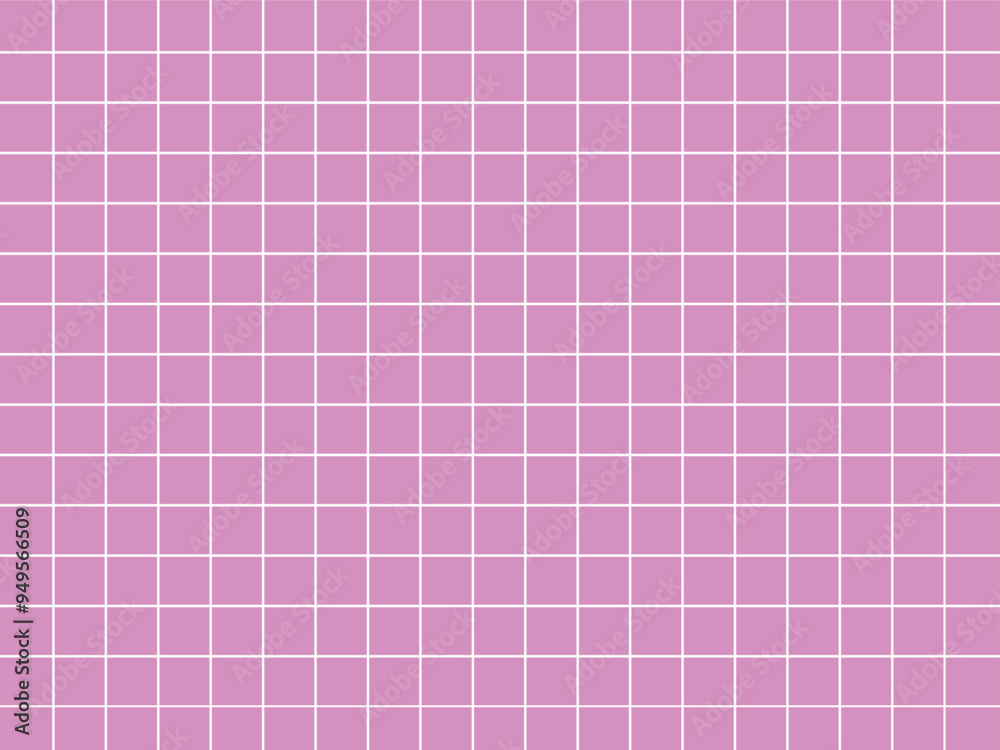 Fototapeta premium grid square graph line full page on pink paper background
