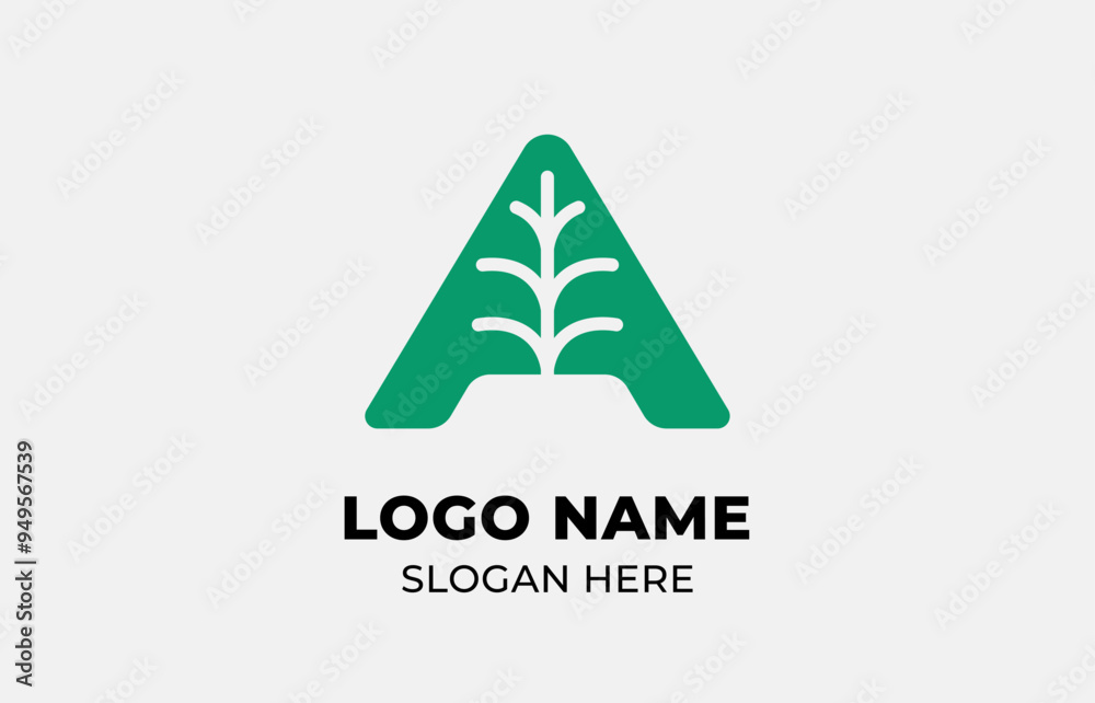 Logo Leaf symbols and Letter A. Template design Nature, tree, go green and growth concept with icon. Editable file Logo Leaf symbols and Letter A. Template design Nature, tree, go green and growth concept with icon. Editable file
