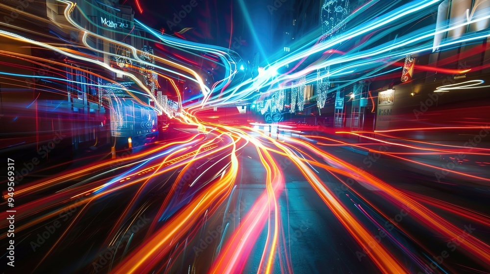 light trail pattern wallpaper