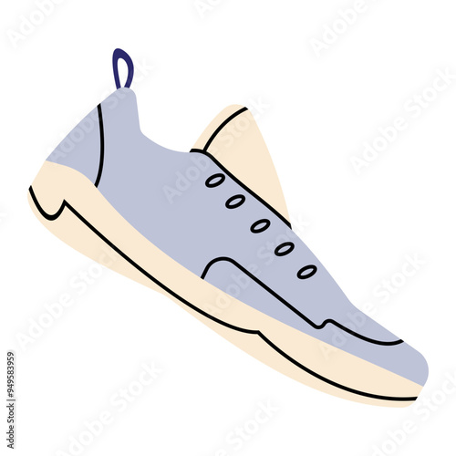 Sneakers Shoes Illustration