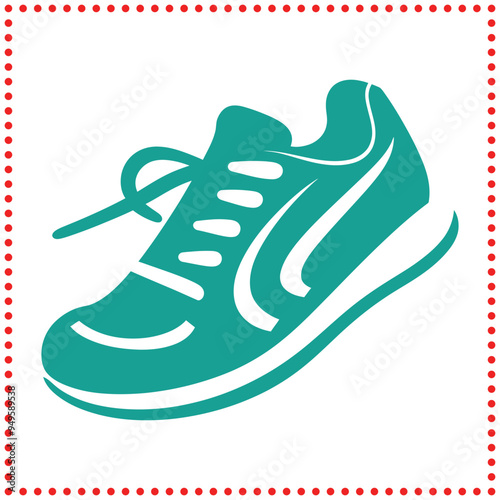 Comfortable and Lightweight Sports Shoe Silhouette for All Day Athletic Performance