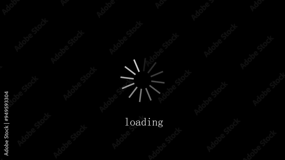 Animated of circle loading icon Animated of circle loading icon