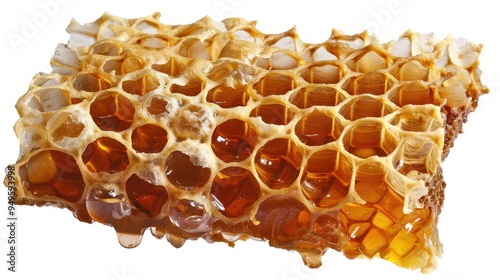 honeycomb on isolate transparency background, PNG