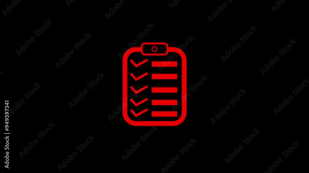 Document with tick mark icon . Document with tick mark icon .