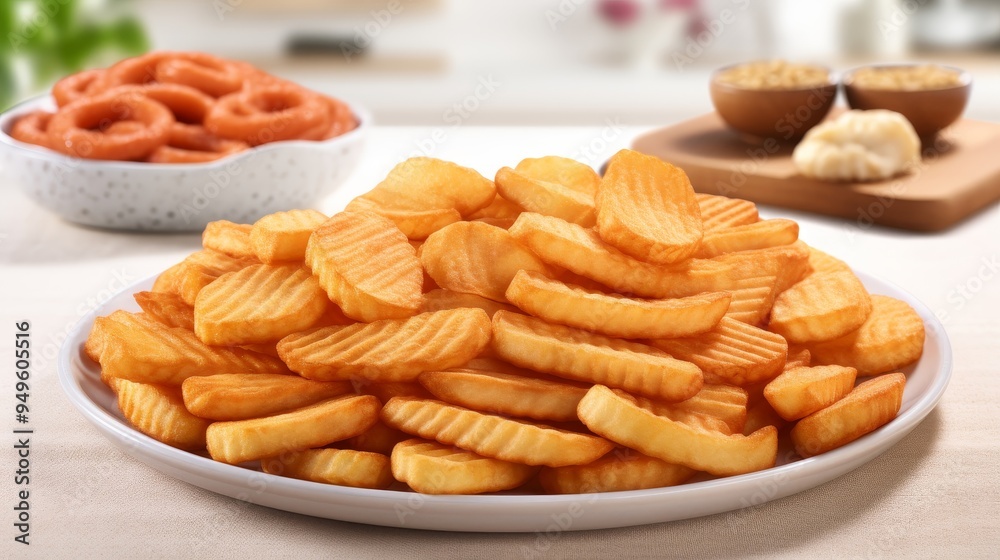 Crispy Golden Brown Potato Wedges: A Delicious Side Dish Crispy Golden Brown Potato Wedges: A Delicious Side Dish