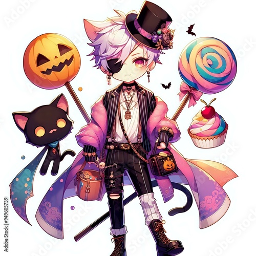 Whimsical Halloween Candyland