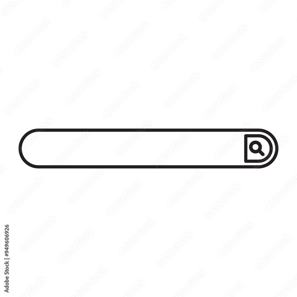 Search Bar Outline Search Bar Outline