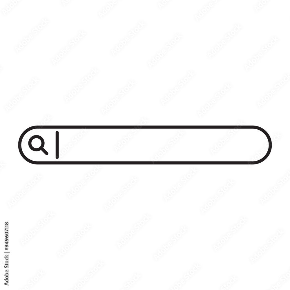 Search Bar Outline Search Bar Outline
